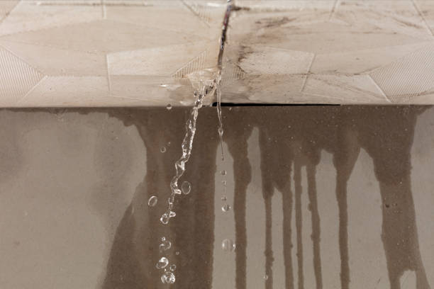 Professional Burst Pipe Cleanup technician working in Cameron, NC